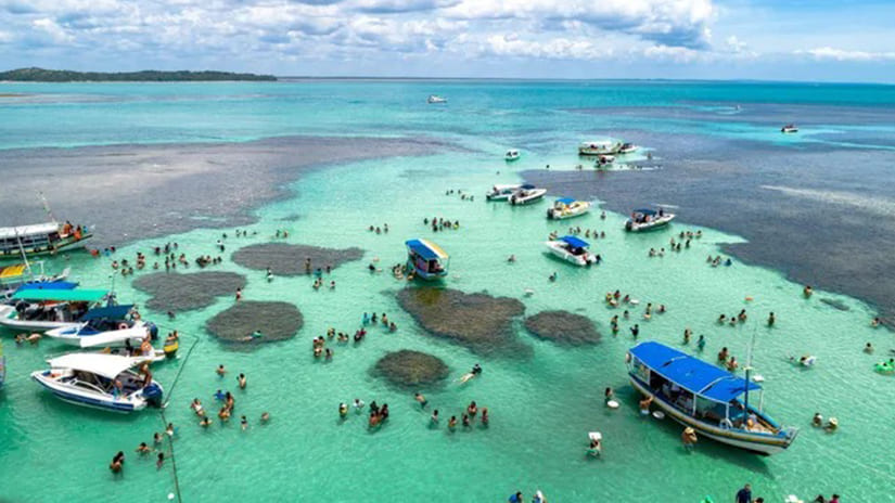Piscinas naturais de Garapua Morro de São Paulo