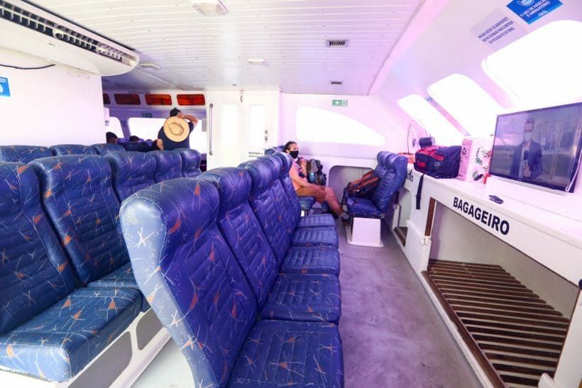 catamarã para morro de são paulo - travessia marítima direto