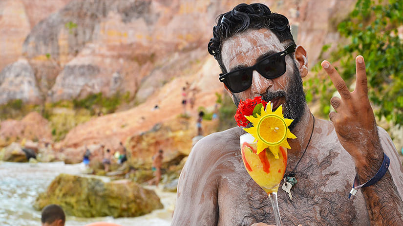 Banho de Argila em Morro